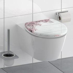 SCHÜTTE Toilet seat with soft close FLOWERS & WOOD by SCHÜTTE, Toilet and bidet seats - Ref: Foro24-438772, Price: 43,99 €, D...