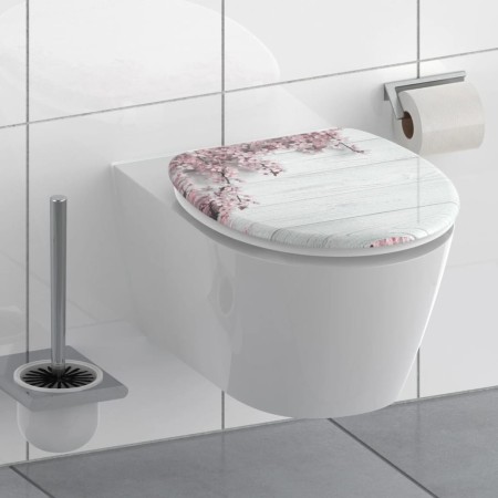 SCHÜTTE Toilet seat with soft close FLOWERS & WOOD by SCHÜTTE, Toilet and bidet seats - Ref: Foro24-438772, Price: 43,29 €, D...