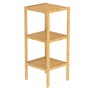 EISL Bathroom shelf 3 compartments bamboo 34x33x80 cm by EISL, Bookcases and shelves - Ref: Foro24-438815, Price: 58,37 €, Di...