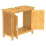 EISL Bamboo washbasin cabinet 67x28x60 cm by EISL, bathroom vanities - Ref: Foro24-438819, Price: 115,81 €, Discount: %