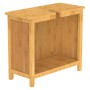 EISL Bamboo washbasin cabinet 67x28x60 cm by EISL, bathroom vanities - Ref: Foro24-438819, Price: 115,81 €, Discount: %