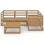 Garden furniture 5 pieces honey brown solid pine wood by vidaXL, Garden sets - Ref: Foro24-3075552, Price: 313,32 €, Discount: %