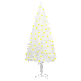 Artificial Christmas tree with LED and thick branches white 180 cm by vidaXL, Christmas trees - Ref: Foro24-3077462, Price: 1...