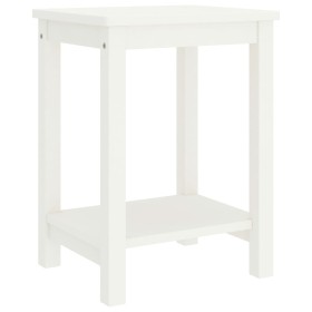 Solid pine wood white bedside table 35x30x47 cm by vidaXL, Nightstands - Ref: Foro24-322210, Price: 39,99 €, Discount: %