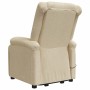 Liftable cream fabric massage chair by vidaXL, Electric massage chairs - Ref: Foro24-3110977, Price: 389,06 €, Discount: %