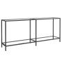 Mesa consola vidrio templado transparente 180x35x75,5 cm de vidaXL, Mesas auxiliares - Ref: Foro24-331702, Precio: 101,26 €, ...