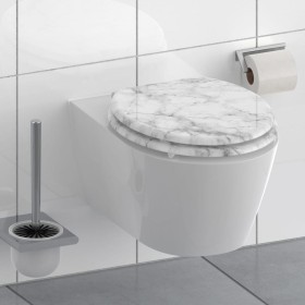 SCHÜTTE Soft-close toilet seat MARMOR STONE by SCHÜTTE, Toilet and bidet seats - Ref: Foro24-438739, Price: 68,99 €, Discount: %