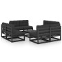 9-piece garden furniture set and solid pine wood cushions by vidaXL, Garden sets - Ref: Foro24-3076328, Price: 1,00 €, Discou...