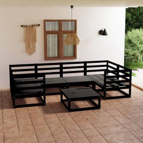 Gartenmöbel-Set 7-teilig aus massivem Kiefernholz von vidaXL, Gartensets - Ref: Foro24-3076248, Preis: 491,99 €, Rabatt: %