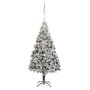 Árbol de Navidad con luces LEDs, bolas y nieve verde 400 cm de vidaXL, Arboles de navidad - Ref: Foro24-3077843, Precio: 473,...