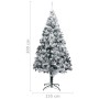 Weihnachtsbaum mit LED-Lichtern, Kugeln und grünem Schnee 300 cm von vidaXL, Weihnachtsbäume - Ref: Foro24-3077842, Preis: 23...