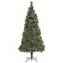 Künstlicher Weihnachtsbaum mit LEDs und grüner PET-Stütze 240 cm von vidaXL, Weihnachtsbäume - Ref: Foro24-3077777, Preis: 86...