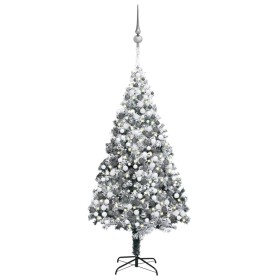 Weihnachtsbaum mit LED-Lichtern, Kugeln und grünem Schnee 400 cm von vidaXL, Weihnachtsbäume - Ref: Foro24-3077891, Preis: 43...