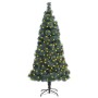 Künstlicher Weihnachtsbaum mit LEDs und grüner PET-Stütze 180 cm von vidaXL, Weihnachtsbäume - Ref: Foro24-3077775, Preis: 59...