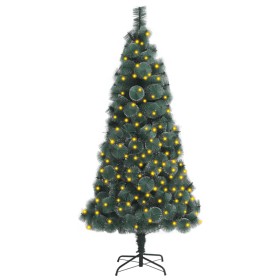 Artificial Christmas tree with LEDs and green PET support 180 cm by vidaXL, Christmas trees - Ref: Foro24-3077775, Price: 59,...