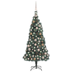 Árbol de Navidadl con LEDs y bolasPVC&PE verde 120 cm de vidaXL, Arboles de navidad - Ref: Foro24-3077874, Precio: 97,91 €, D...