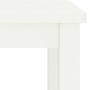 Solid pine wood white bedside table 35x30x47 cm by vidaXL, Nightstands - Ref: Foro24-322210, Price: 39,99 €, Discount: %