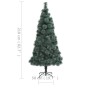 Weihnachtsbaum mit Lichtern und grüner PET-Stütze 210 cm von vidaXL, Weihnachtsbäume - Ref: Foro24-3077776, Preis: 81,47 €, R...