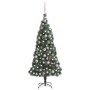 Christmas tree with LED and green PVC&PE balls 150 cm by vidaXL, Christmas trees - Ref: Foro24-3077875, Price: 113,49 €, Disc...