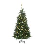 Árbol de Navidad artificial con LEDs y bolas PVC verde 180 cm de vidaXL, Arboles de navidad - Ref: Foro24-3077828, Precio: 13...