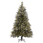 Künstlicher Weihnachtsbaum mit Lichtern und Schnee PVC&PE 240 cm von vidaXL, Weihnachtsbäume - Ref: Foro24-3077787, Preis: 26...