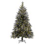 Künstlicher Weihnachtsbaum mit LEDs und Schnee PVC&PE 180 cm von vidaXL, Weihnachtsbäume - Ref: Foro24-3077785, Preis: 190,20...