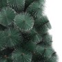 Künstlicher Weihnachtsbaum mit LEDs und grünen PVC- und PE-Kugeln, 150 cm von vidaXL, Weihnachtsbäume - Ref: Foro24-3077923, ...