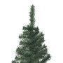 Corner artificial Christmas tree with LED PVC green 150 cm by vidaXL, Christmas trees - Ref: Foro24-3077933, Price: 30,04 €, ...