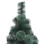 Weihnachtsbaum mit Lichtern und grüner PET-Stütze 150 cm von vidaXL, Weihnachtsbäume - Ref: Foro24-3077774, Preis: 40,11 €, R...