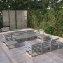 Juego de muebles de jardín 10 piezas madera maciza de pino de vidaXL, Conjuntos de jardín - Ref: Foro24-3076111, Precio: 500,...