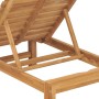 2 teak solid wood sun loungers by vidaXL, Loungers - Ref: Foro24-3073206, Price: 516,63 €, Discount: %