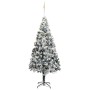 Weihnachtsbaum mit LED-Lichtern, Kugeln und grünem Schnee 400 cm von vidaXL, Weihnachtsbäume - Ref: Foro24-3077795, Preis: 46...