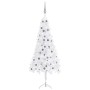 LED corner Christmas tree and white PVC balls 240 cm by vidaXL, Christmas trees - Ref: Foro24-3077971, Price: 55,49 €, Discou...