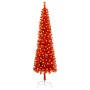 Árbol de Navidad estrecho con LEDs rojo 180 cm de vidaXL, Arboles de navidad - Ref: Foro24-3078000, Precio: 46,39 €, Descuent...