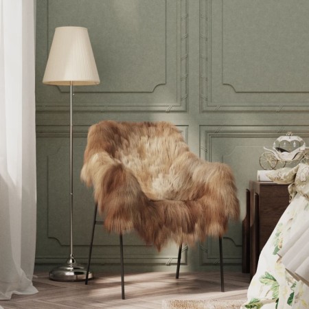 Brown Icelandic Sheepskin Seat Cover 70x110 cm by vidaXL, Decor - Ref: Foro24-335855, Price: 81,97 €, Discount: %