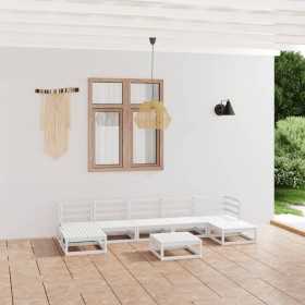 Garden furniture set 8 pieces solid pine wood by vidaXL, Garden sets - Ref: Foro24-3076080, Price: 362,17 €, Discount: %