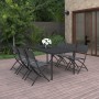 7-teiliges Garten-Essset aus Stahl von vidaXL, Gartensets - Ref: Foro24-3073505, Preis: 369,26 €, Rabatt: %