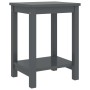 Solid dark gray pine wood bedside tables 35x30x47 cm by vidaXL, Nightstands - Ref: Foro24-322214, Price: 27,99 €, Discount: %