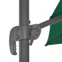 Cantilever parasol with green aluminum pole 300x300 cm by vidaXL, Umbrellas - Ref: Foro24-44634, Price: 206,91 €, Discount: %