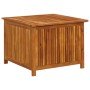 Garden storage box solid acacia wood 75x75x58 cm by vidaXL, Outdoor storage boxes - Ref: Foro24-316498, Price: 186,78 €, Disc...