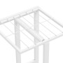 White metal 5-shelf flower stand 43x22x98 cm by vidaXL, Pot stands - Ref: Foro24-336111, Price: 37,41 €, Discount: %