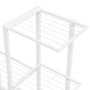 White metal flower stand 94.5x25x88 cm by vidaXL, Pot stands - Ref: Foro24-336113, Price: 45,83 €, Discount: %