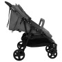 Dunkelgrauer und schwarzer Manschettenknöpfe-Trolley aus Stahl von vidaXL, Kinderwagen - Ref: Foro24-10360, Preis: 251,67 €, ...