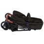 2-in-1-Kinderwagen aus anthrazitgrauem und schwarzem Stahl von vidaXL, Kinderwagen - Ref: Foro24-10336, Preis: 175,62 €, Raba...