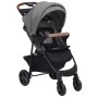 Carrito de bebés 3 en 1 de acero gris claro de vidaXL, Cochecitos de bebé - Ref: Foro24-10377, Precio: 196,01 €, Descuento: %