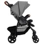 Light gray steel 3-in-1 baby stroller by vidaXL, Baby strollers - Ref: Foro24-10377, Price: 196,25 €, Discount: %