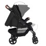 3-in-1 anthracite gray steel baby stroller by vidaXL, Baby strollers - Ref: Foro24-10378, Price: 196,99 €, Discount: %