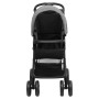 Carrito de bebés 3 en 1 de acero gris claro y negro de vidaXL, Cochecitos de bebé - Ref: Foro24-10389, Precio: 197,30 €, Desc...