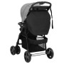 Carrito de bebés 3 en 1 de acero gris claro y negro de vidaXL, Cochecitos de bebé - Ref: Foro24-10389, Precio: 197,30 €, Desc...