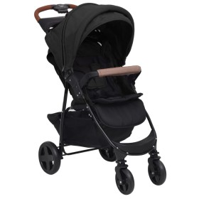 Anthracite gray steel 2-in-1 baby stroller by vidaXL, Baby strollers - Ref: Foro24-10372, Price: 127,99 €, Discount: %